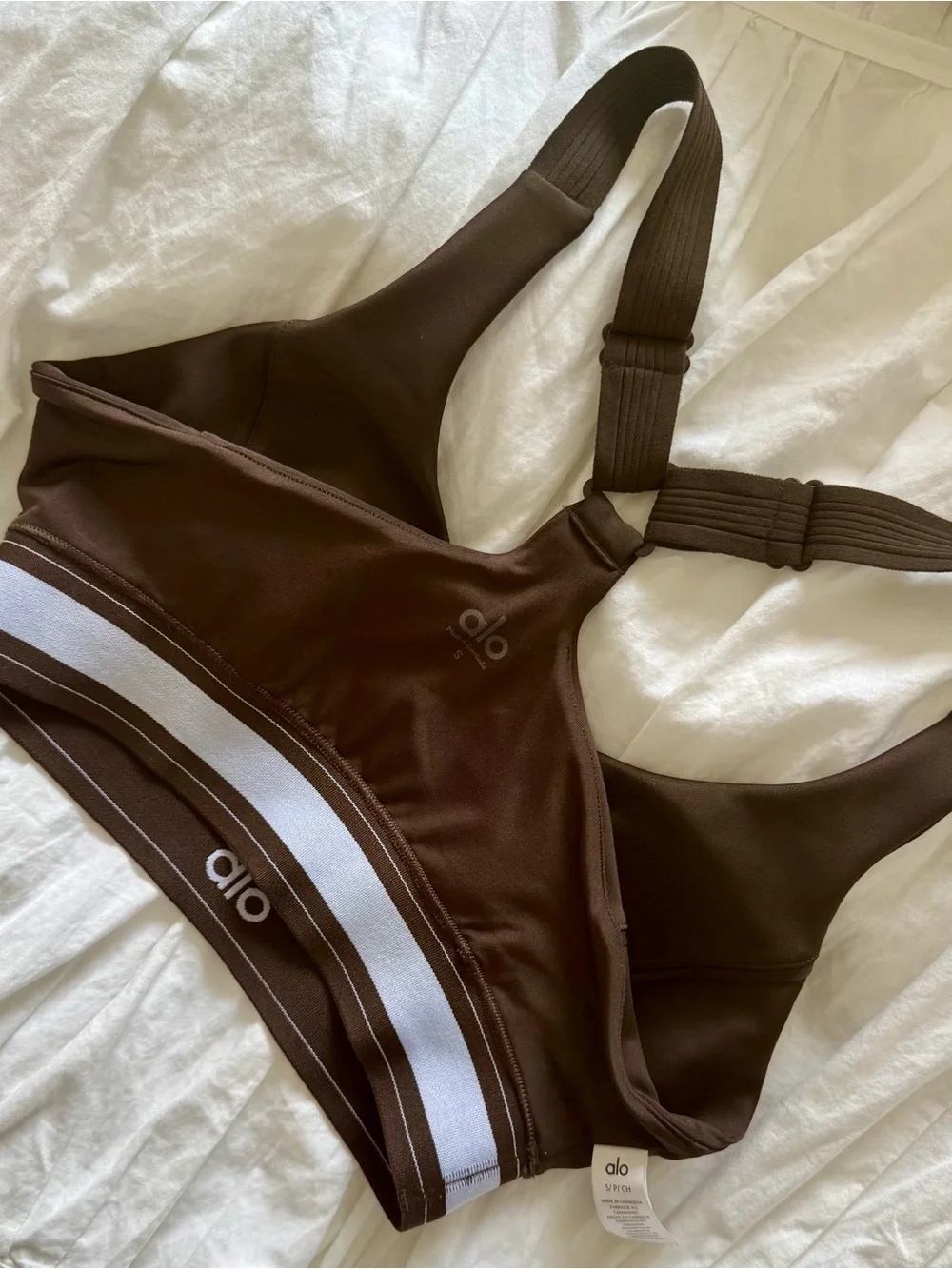 Alo Airlift Suit Up Bra - Espresso